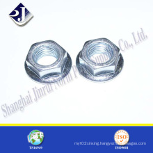 Normal Product Zinc Finished Hex Flange Nut